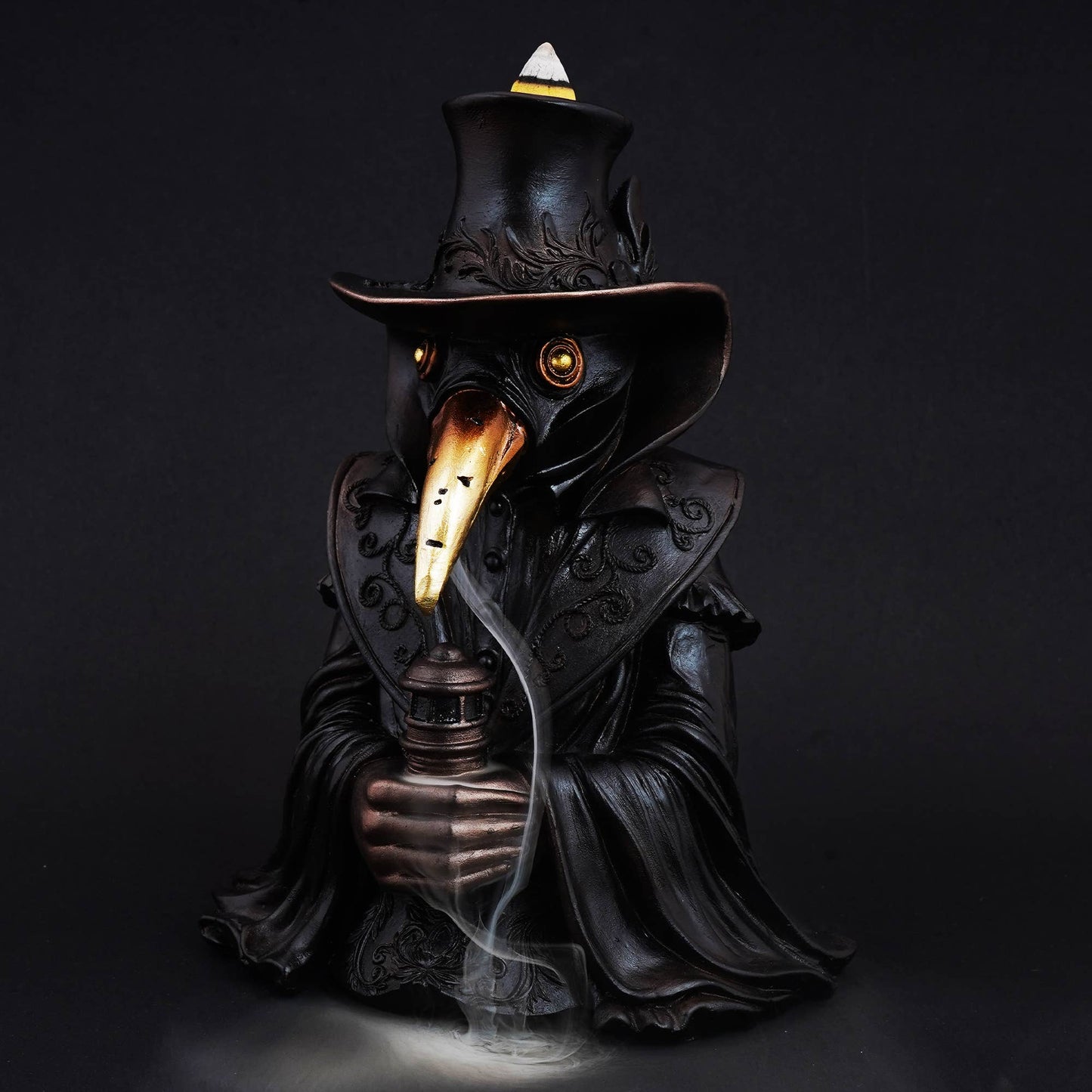 Plague Doctor Back Flow Incense Burner
