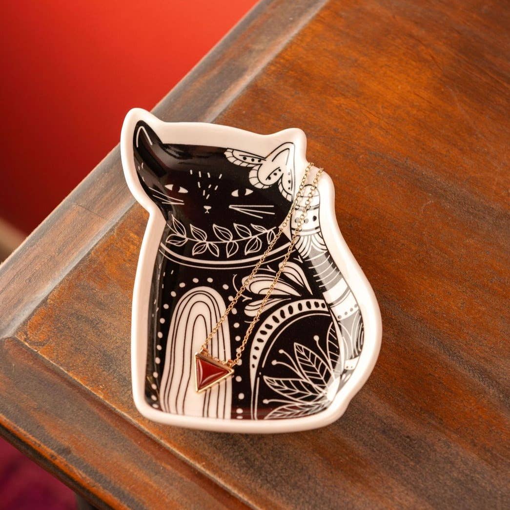 Boho Trinket Dish: Mushroom