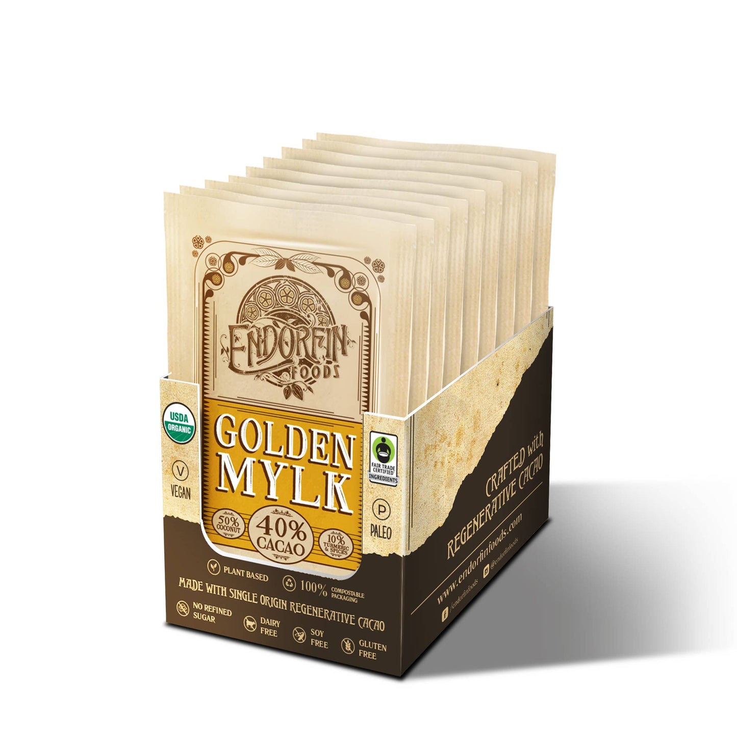 Golden Mylk • Chocolate Bar • 40% Cacao