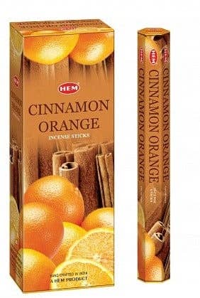Hexa Incense STICKS - HEM Cinnamon Orange