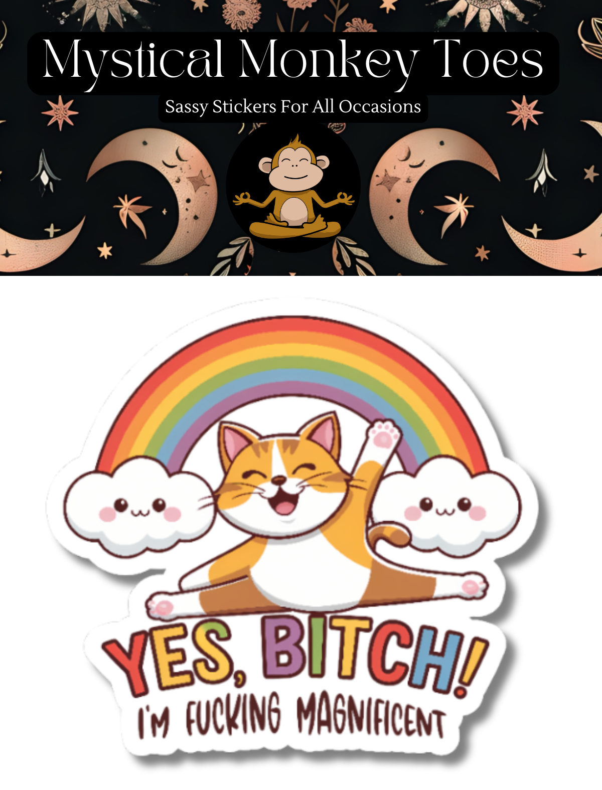 MMT Stickers - Yes Bitch