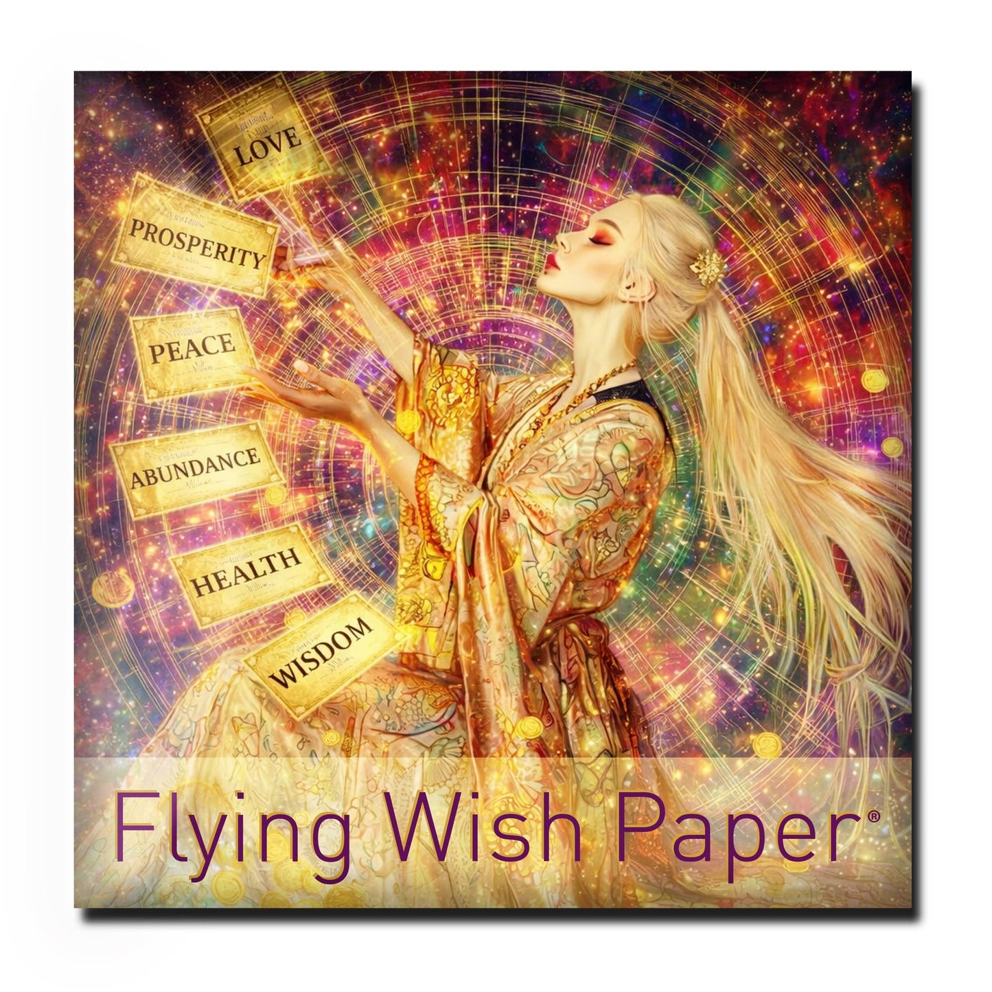 Manifest - Flying Wish Paper® Gift Kit – Abundance & Power
