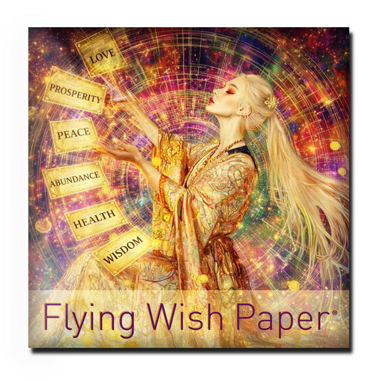 Manifest - Flying Wish Paper® Gift Kit – Abundance & Power