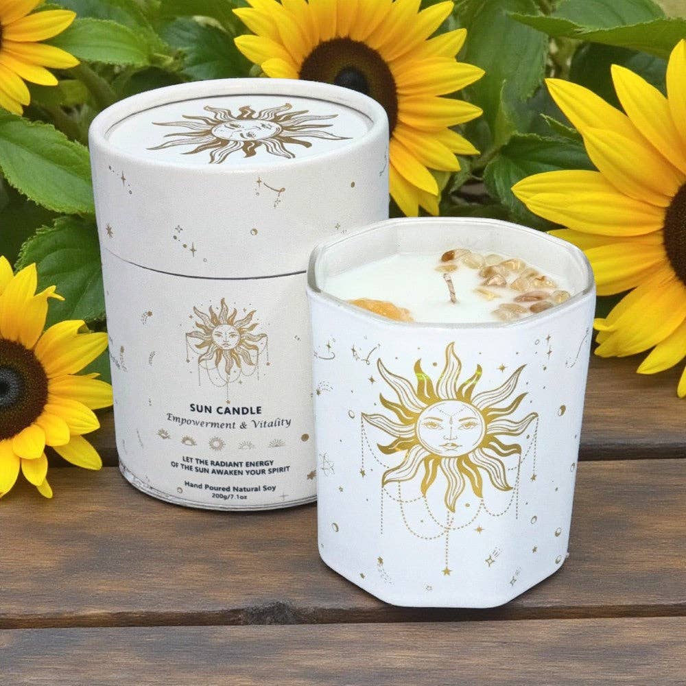 Crystal Candle - Sun