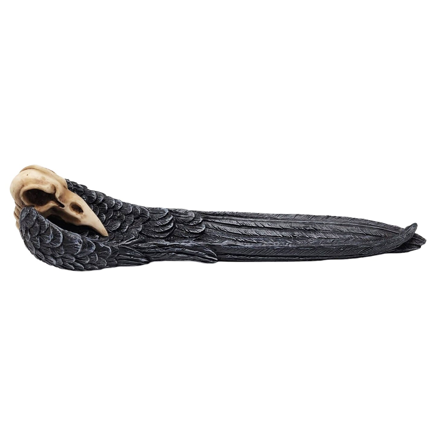 Raven Crow Skull Incense Burner