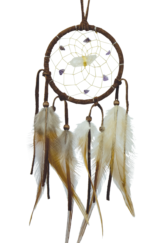 Dream Catcher - Brown Vision Seeker: 3"