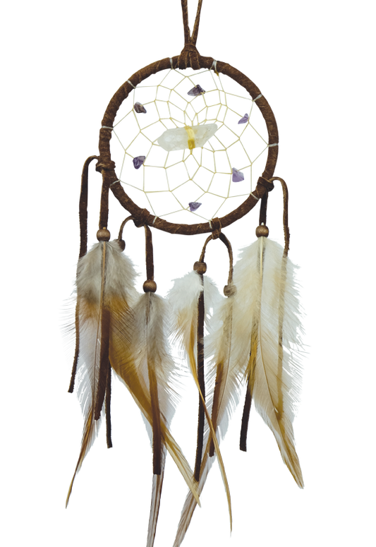 Dream Catcher - Brown Vision Seeker: 3"