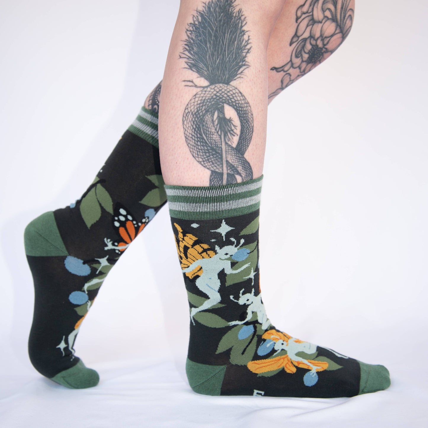 Socks - Foot Clothes - Fanciful Fairies Crew