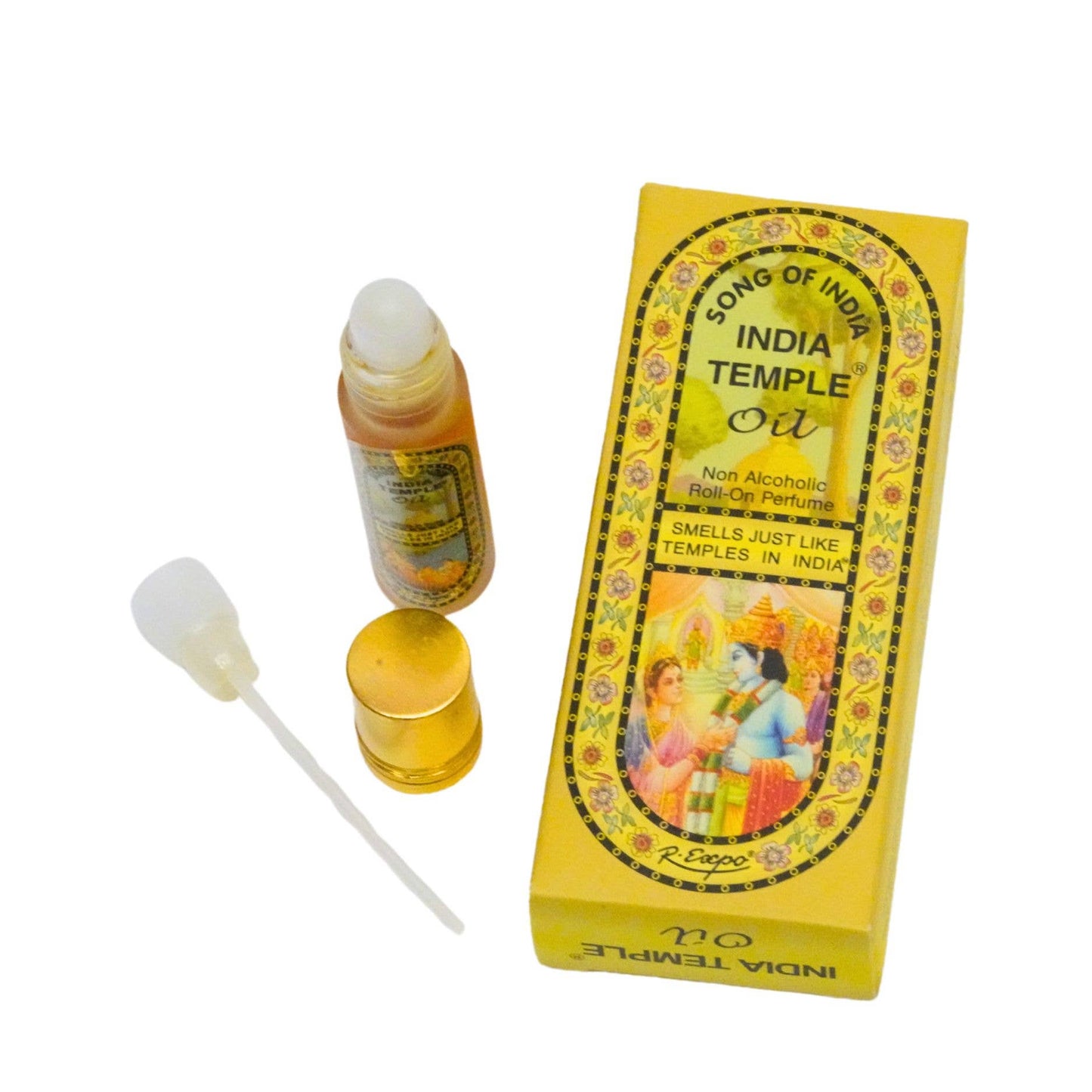 India Temple Roll on Oil Display of 12: India Temple / 8ml each