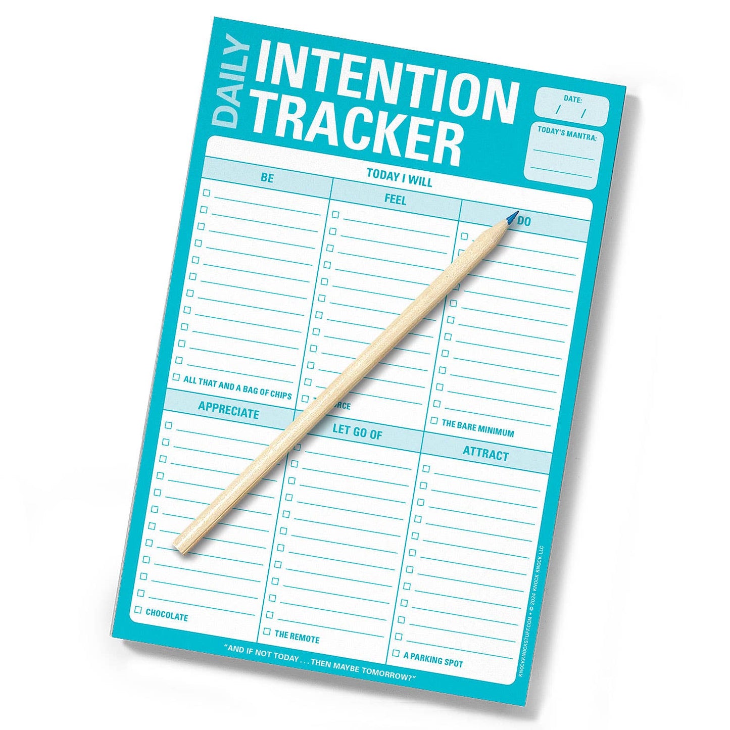 Intention Tracker Pad