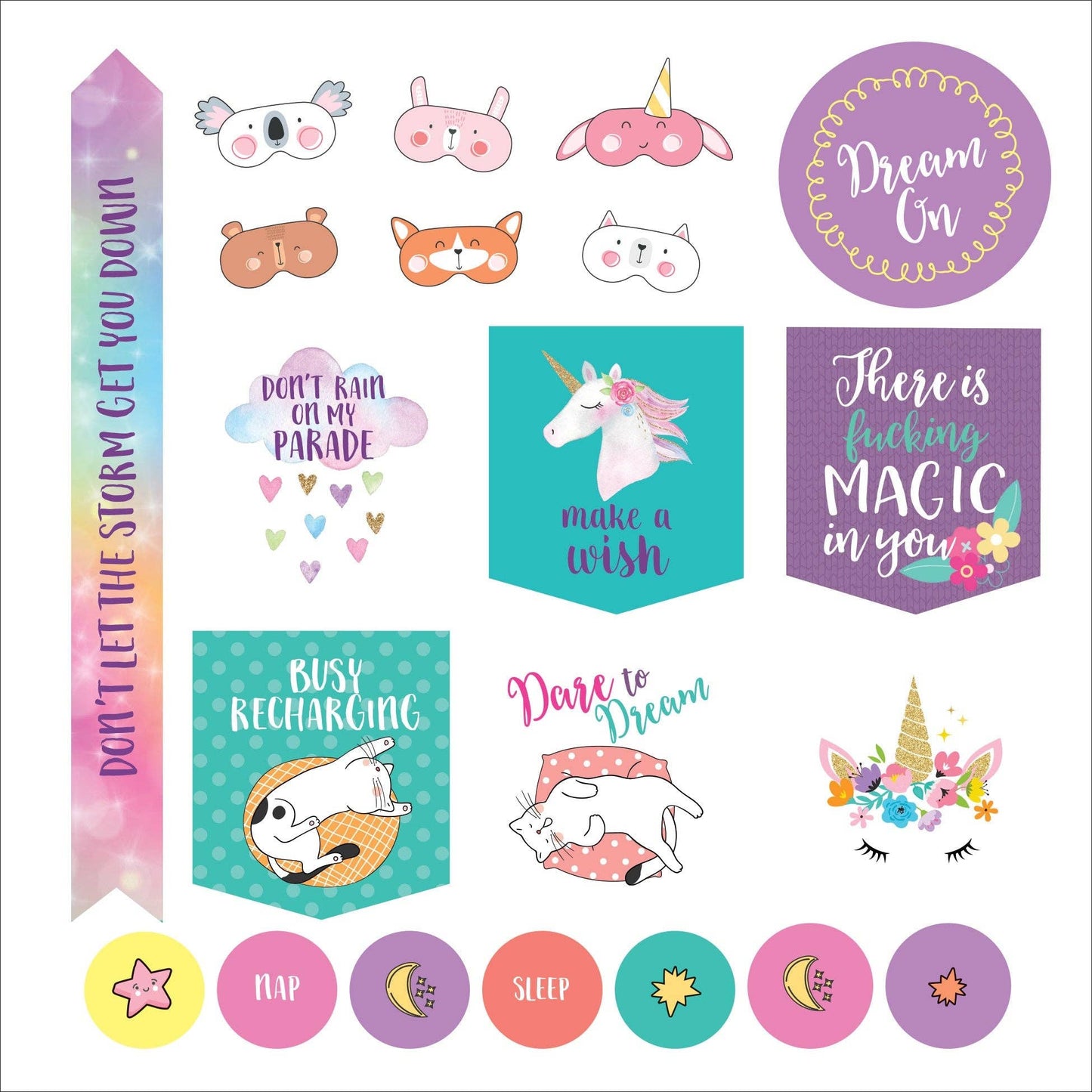 Sticker Book - Inner F*cking Peace