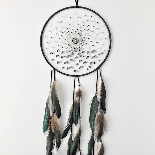 Dream Catcher - 9" Energy Flow Black Dream Catcher