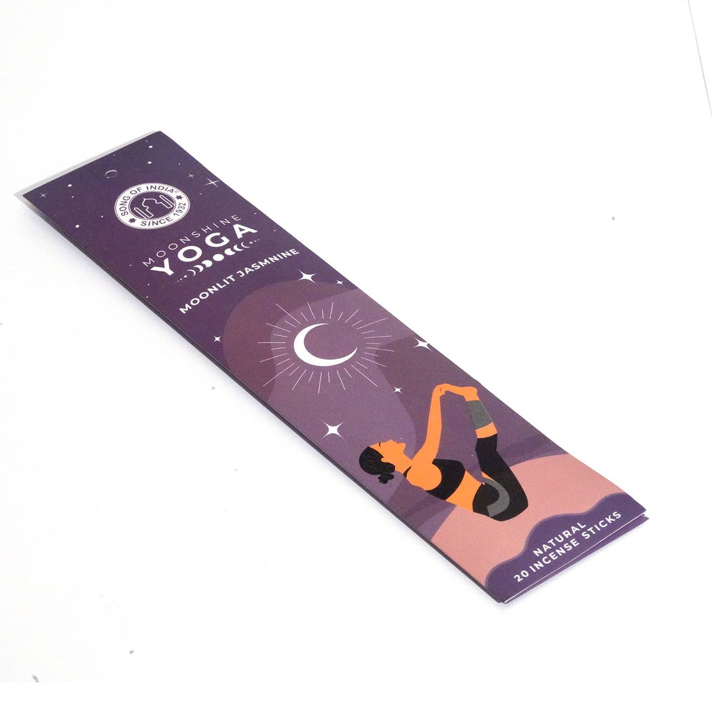 Moonshine Yoga Incense - Moonlit Jasmine - 20 Sticks