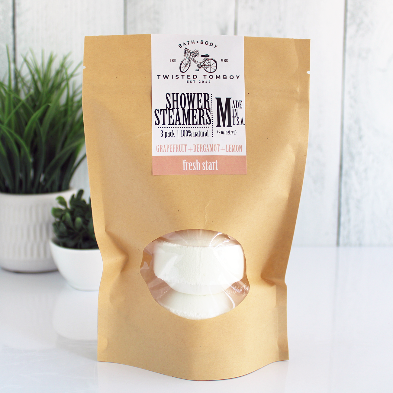 Shower Steamers Breathe - Eucalyptus+Peppermint+Lemon