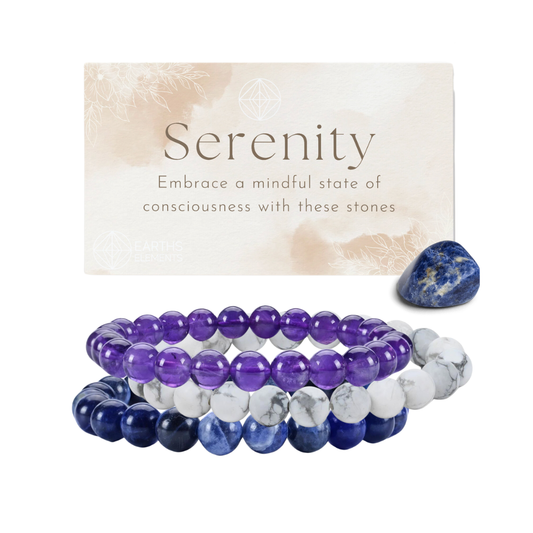 Intentions Bracelet Set - Serenity 8mm