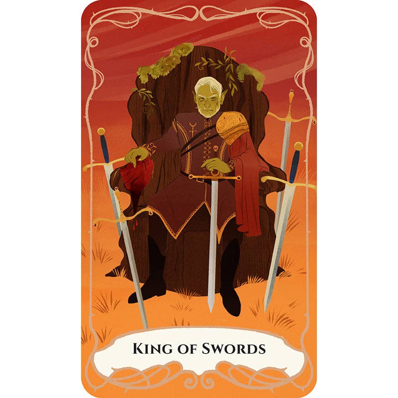 Wings and Crowns: A Romantasy Tarot Deck and Guidebook (NEW!