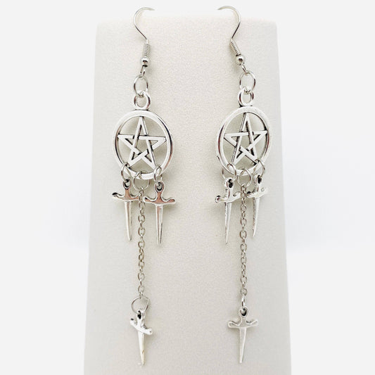 Gothic Dagger Earrings