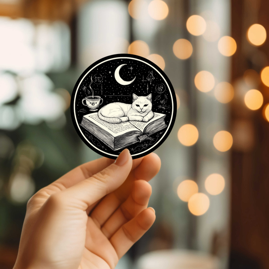 MMT - Witchy Cat Vinyl Sticker