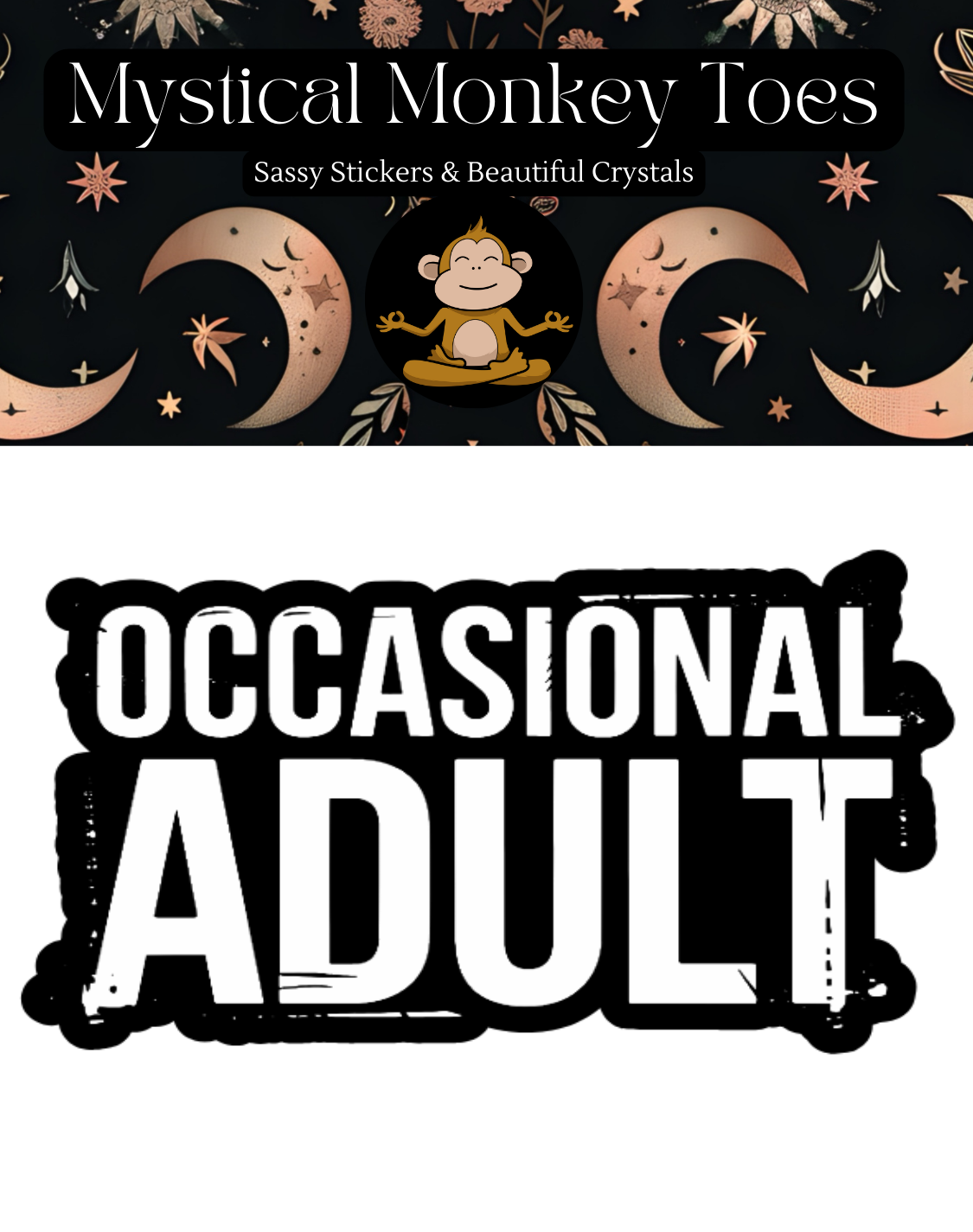 MMT Stickers - Occasional Adult Vinyl Sticker