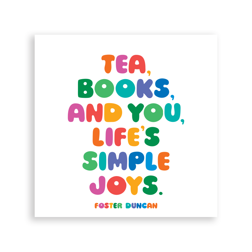 Magnets - MD385 - Tea, Books, and You (Foster Duncan)