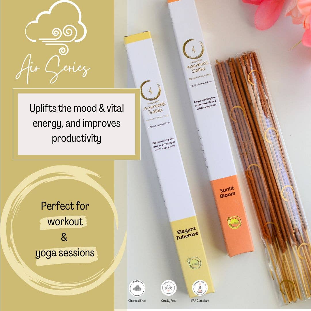 Sunlit Bloom - Air Element - Agarbatti Sabki Incense