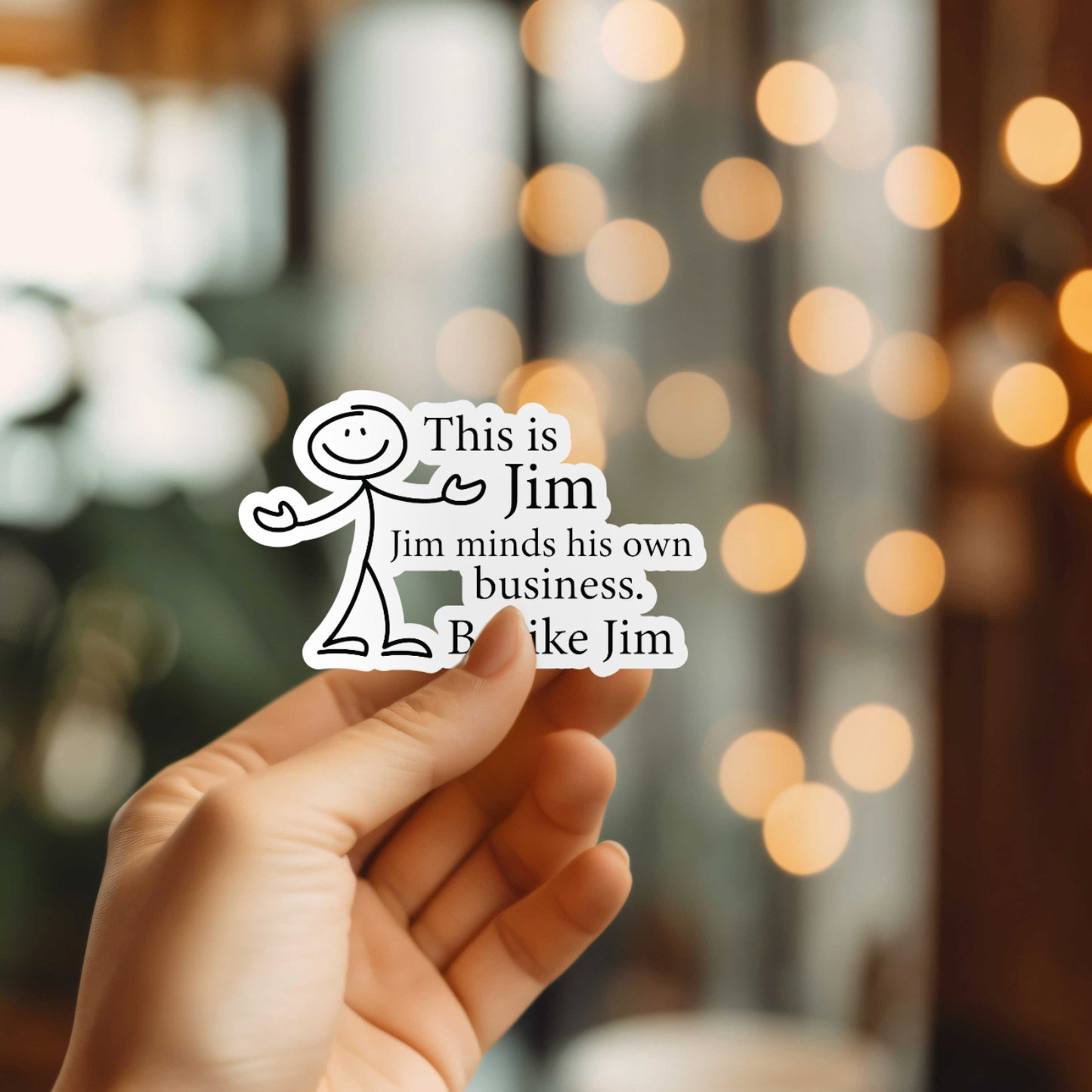 MMT Stickers - This Is Jim