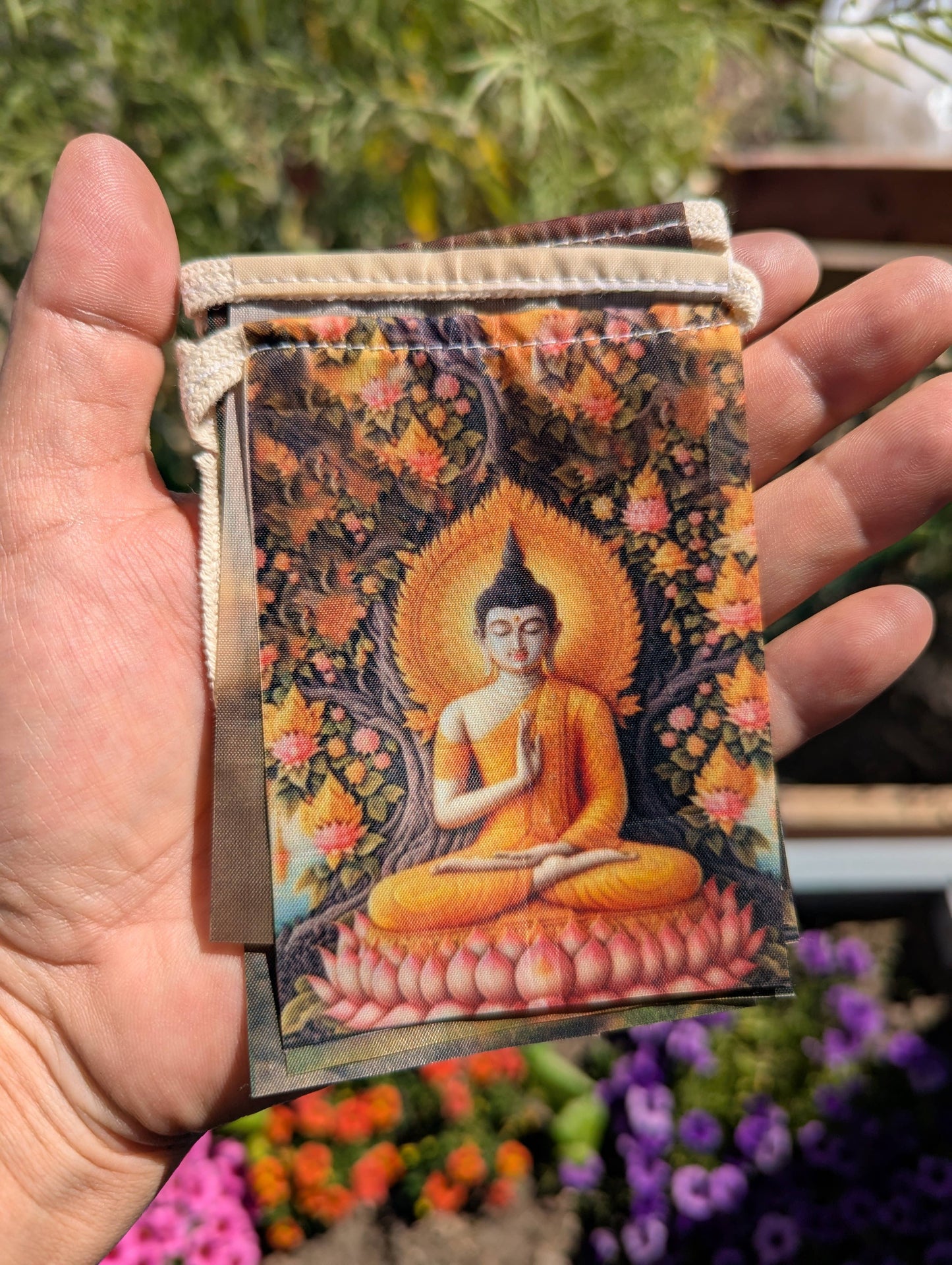 Prayer Flags - Mini Buddha - Cloth