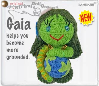 String Doll - Gaia Keychain