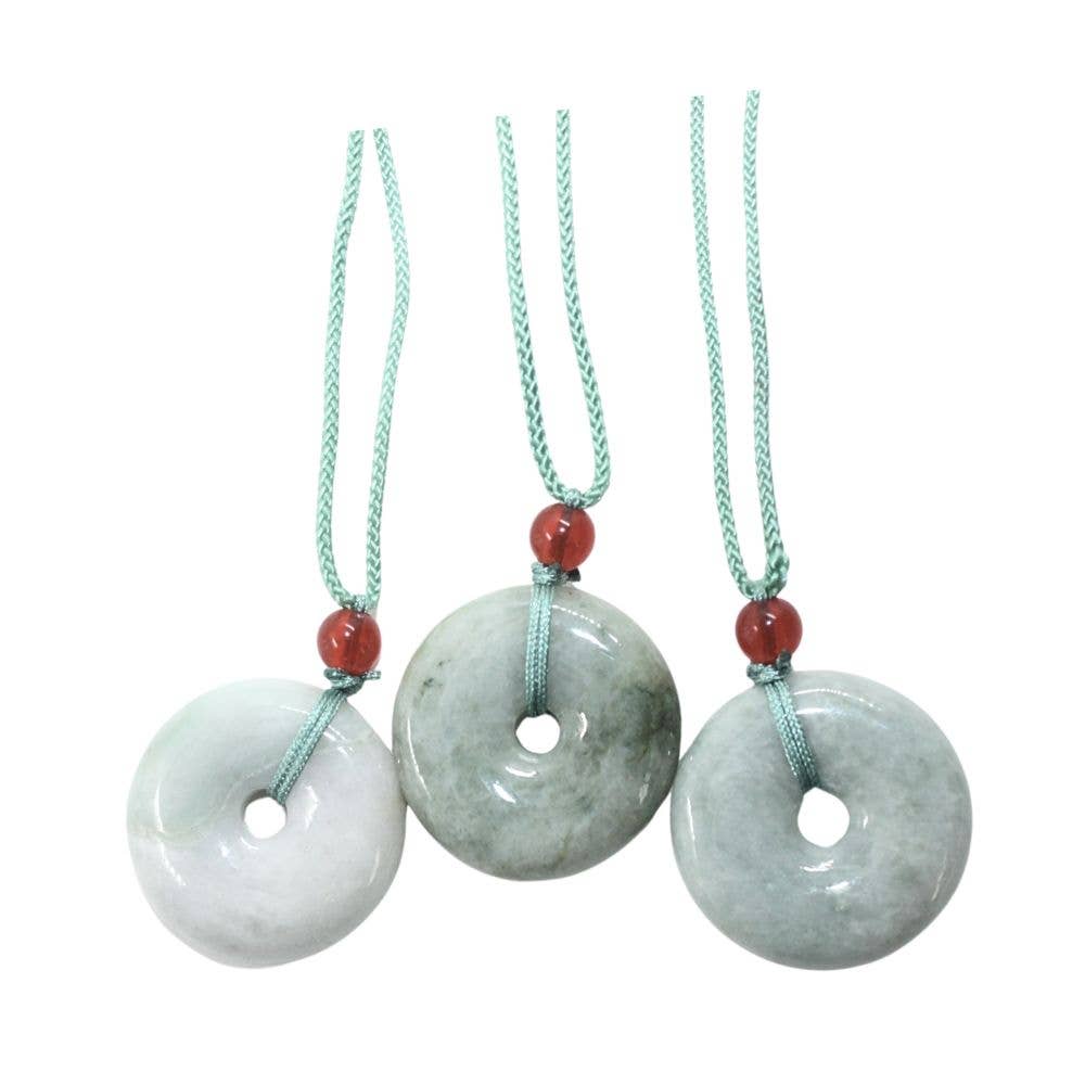 Jade Circle Necklace