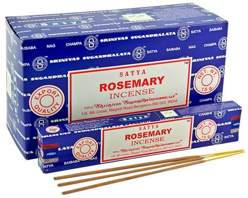 Satya - Rosemary Incense Sticks (15 g.)