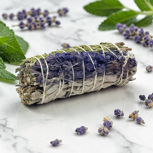 Smudge Bundle - White Sage, Lavender & Rosemary