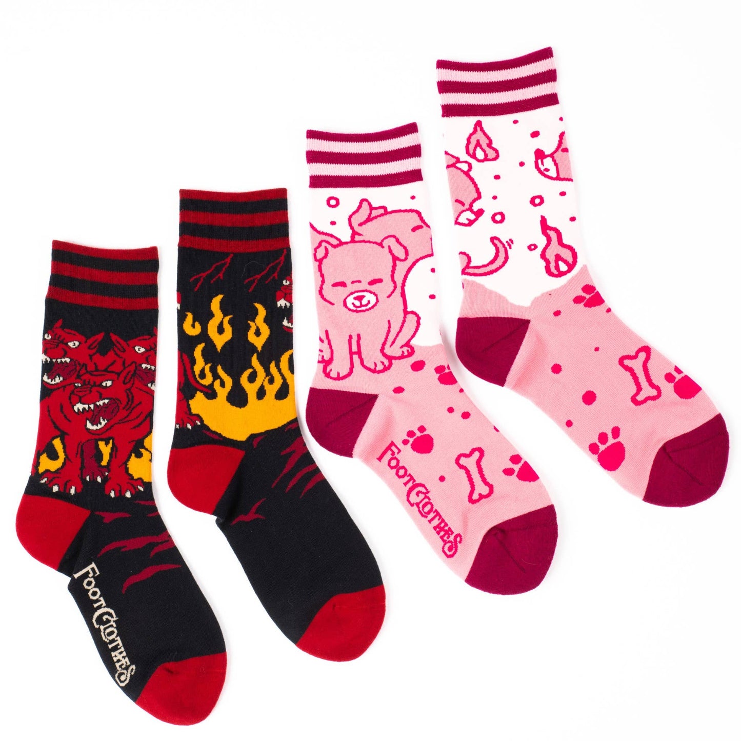 Socks - Foot Clothes - Cute Cerberus