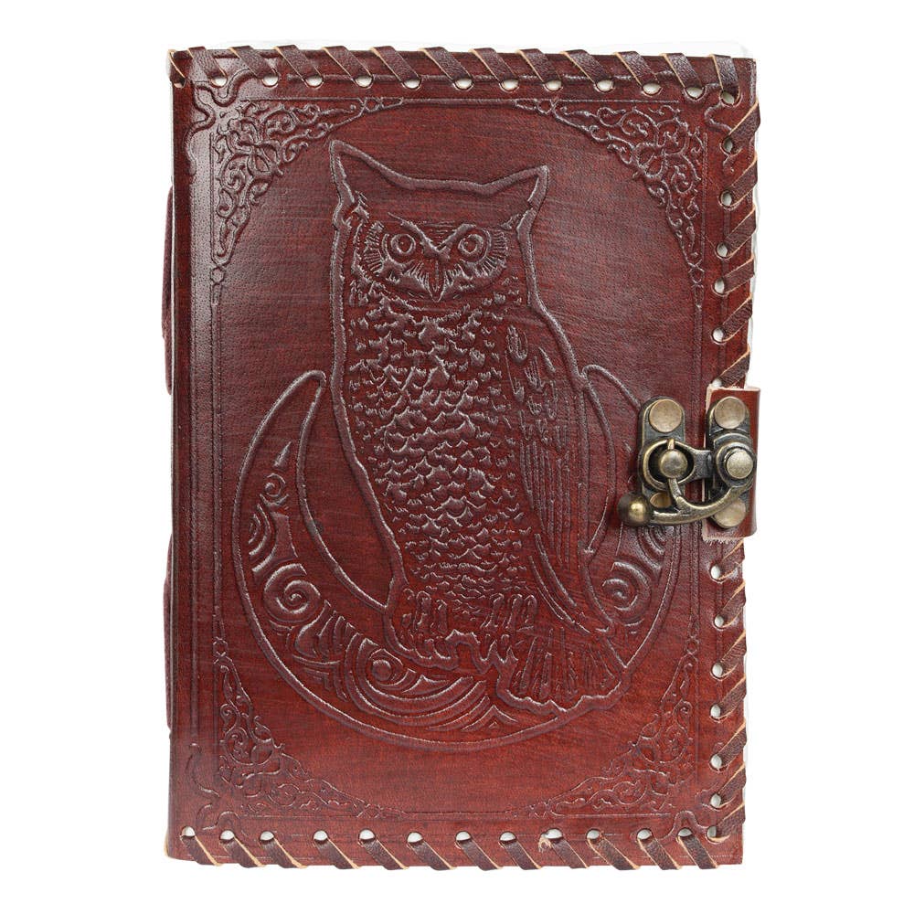 Leather Journal 38 - Owl