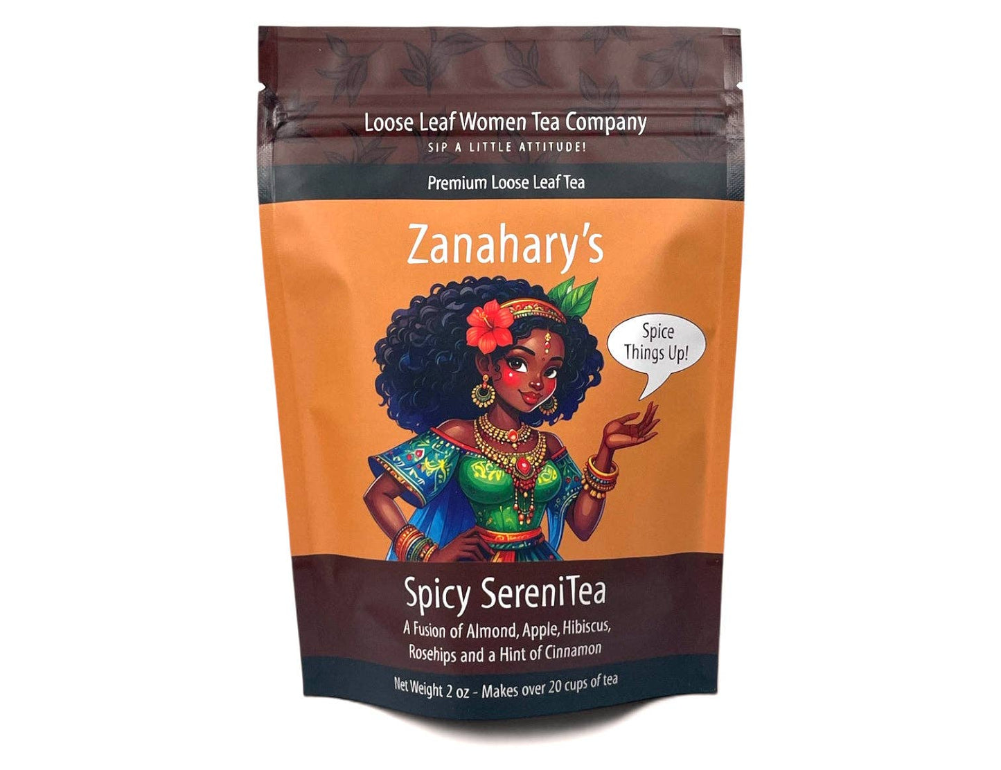 Loose Leaf Women - Zanahary's Spicy SereniTea: 2 oz pouch or Shaktea's Cry Chai