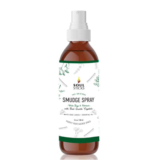 Soul Sticks - White Sage & Patchouli Smudge Spray (3.5 oz)