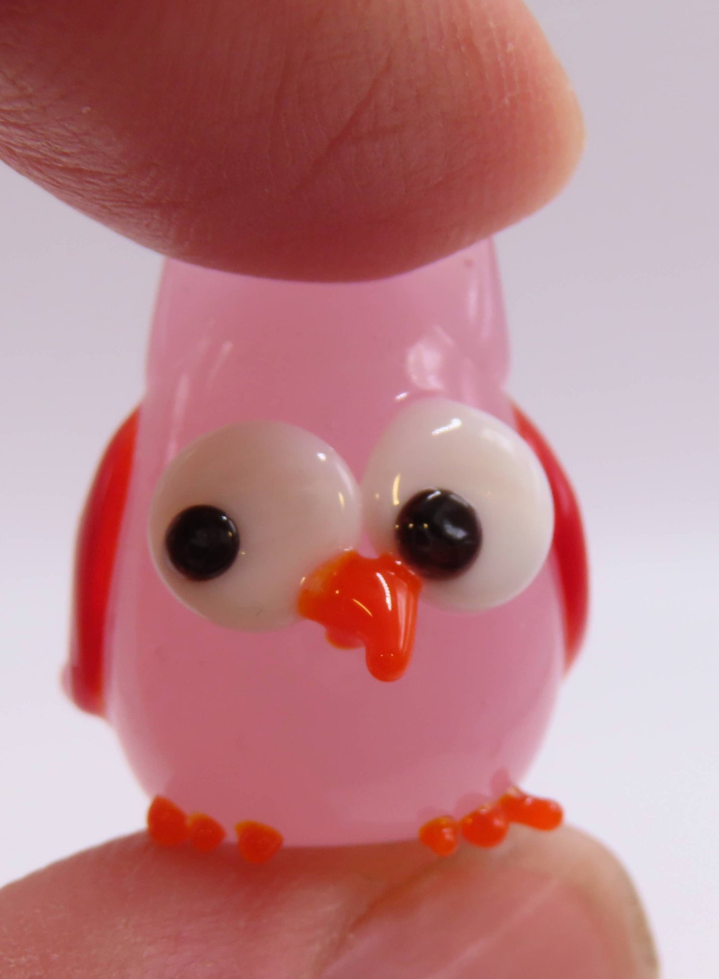 Figurine - Handblown Glass Mini Owl