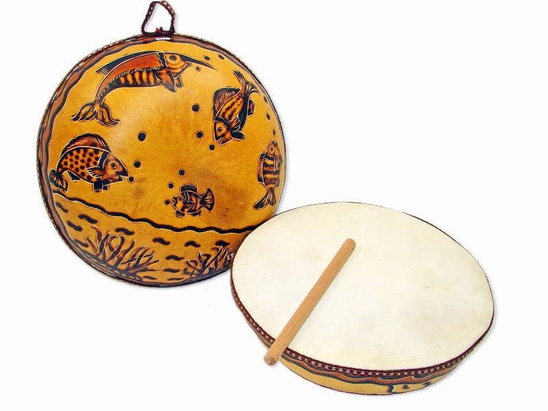 Gourd Ocean Drum Instrument