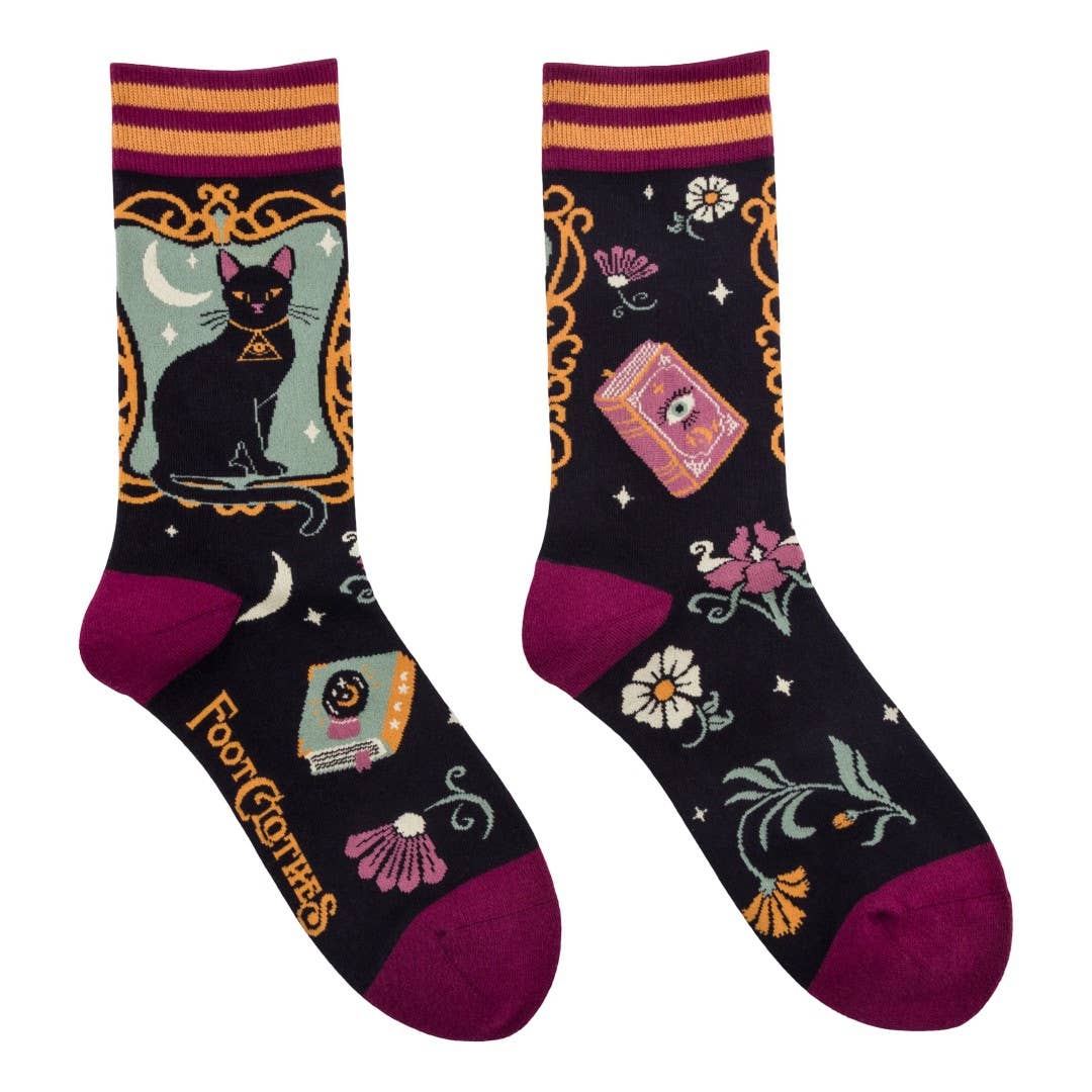 Foot Clothes - Duchess Shadowfloof's Mew World Order Crew Socks
