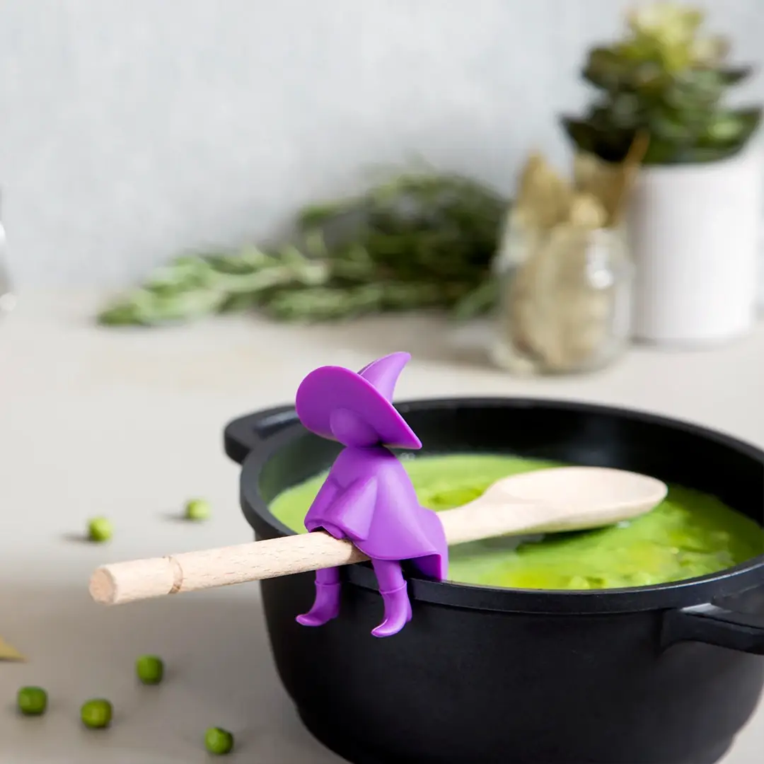 Agatha Witch Spoon Holder and Steam Releaser