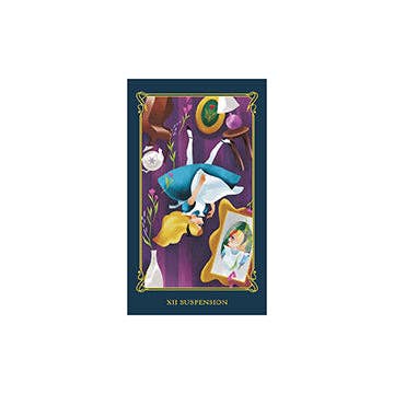 Alice in Wonderland Tiny Tarot Deck and Guidebook