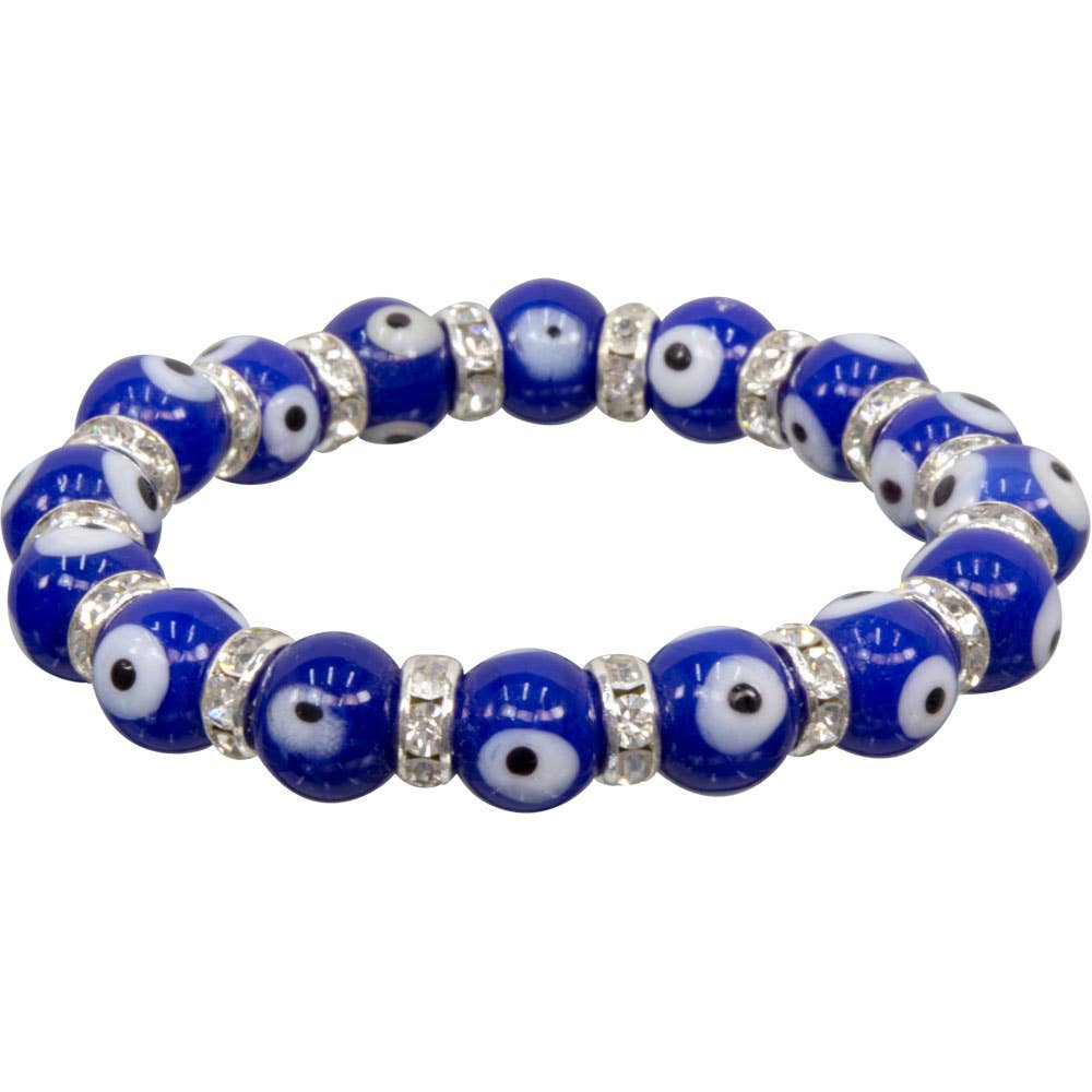 Lucky Eye (Evil Eye) Bracelets - Elastic / Stretchy - Assorted