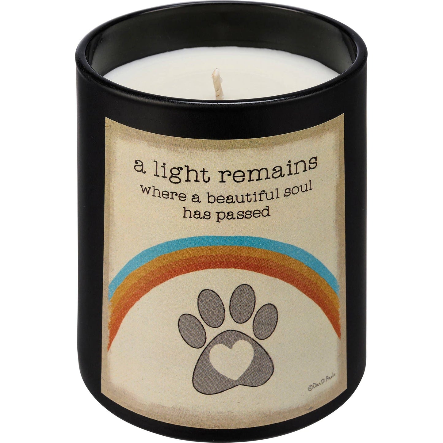 Light Remains a Beautiful Soul Passed Candle *SALE