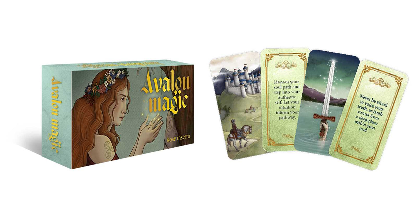 Avalon Magic Mini Deck by Rose Inserra: Flashcards