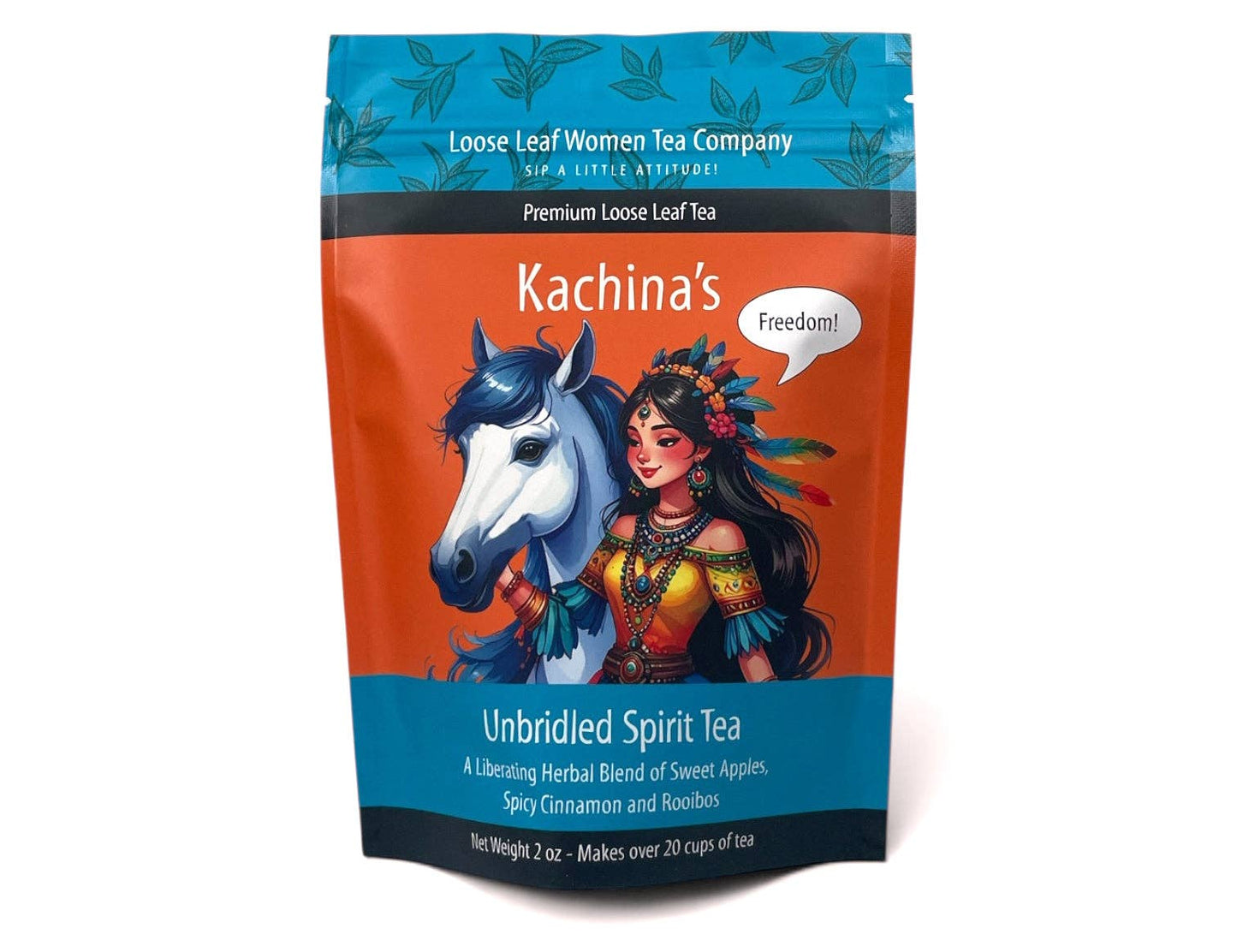 Loose Leaf Women - Kachina's Unbridled Spirit Tea: 2 oz Pouch