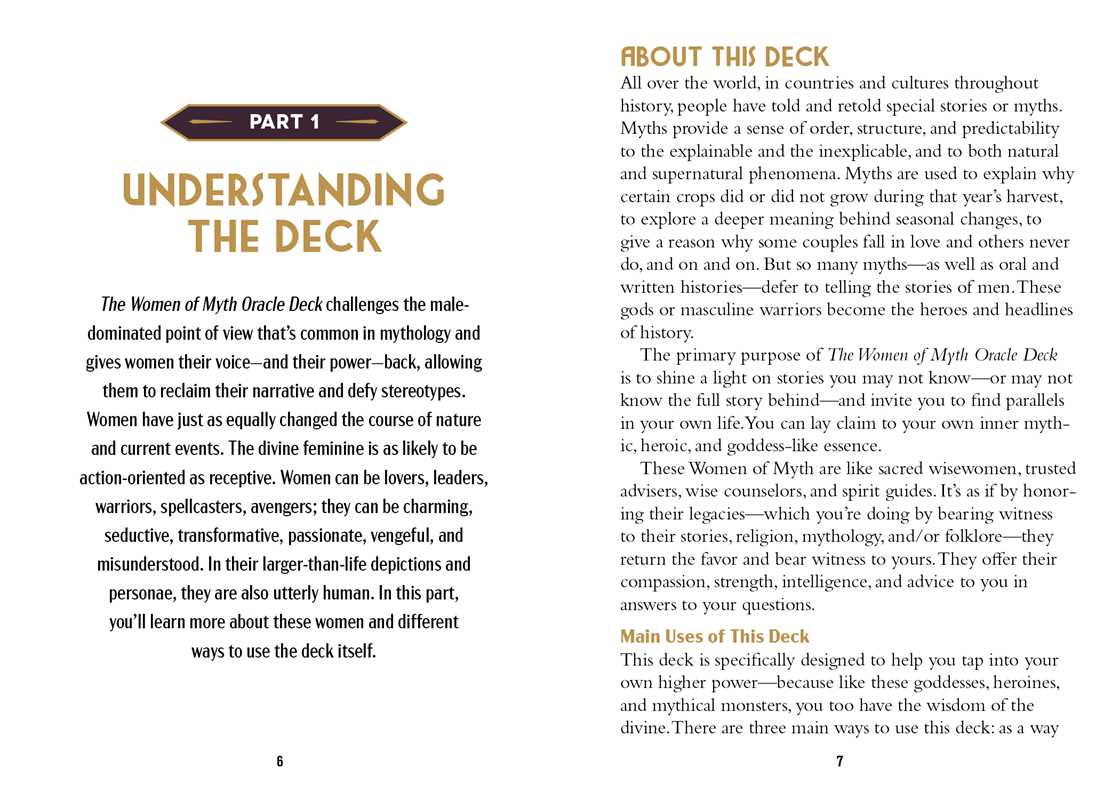 Women of Myth Oracle Deck by Maria Sofia Marmanides: Flashcards; 50 pages / English