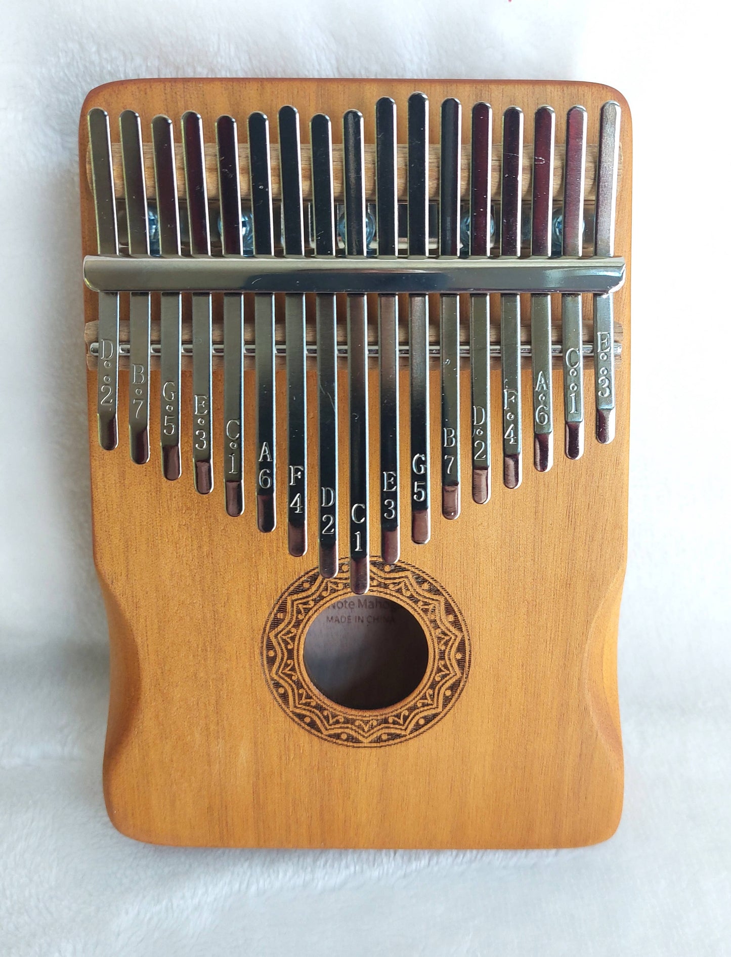 Kalimba Musical Instrument: Blue