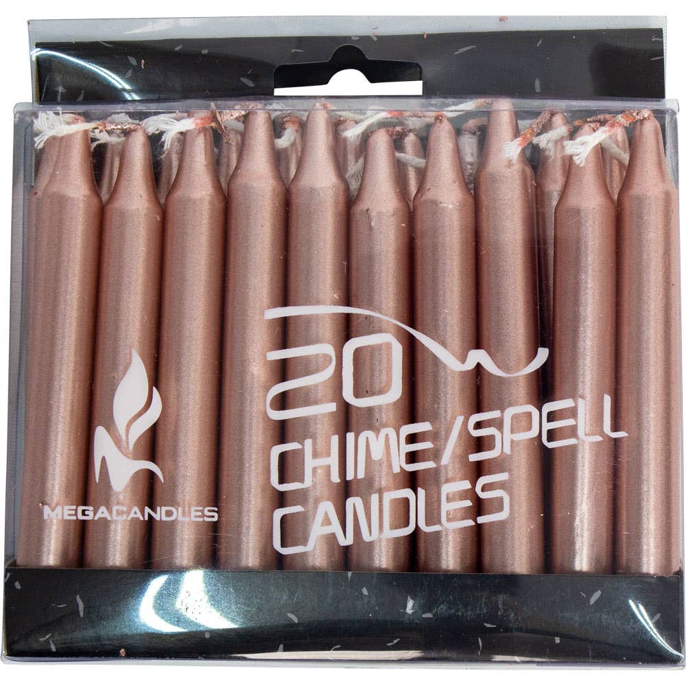 Mini Candles - Rose / Copper Metallic (per candle)