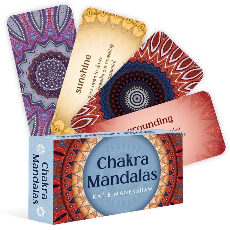 Chakra Mandalas Mini Deck by Katie  Manekshaw