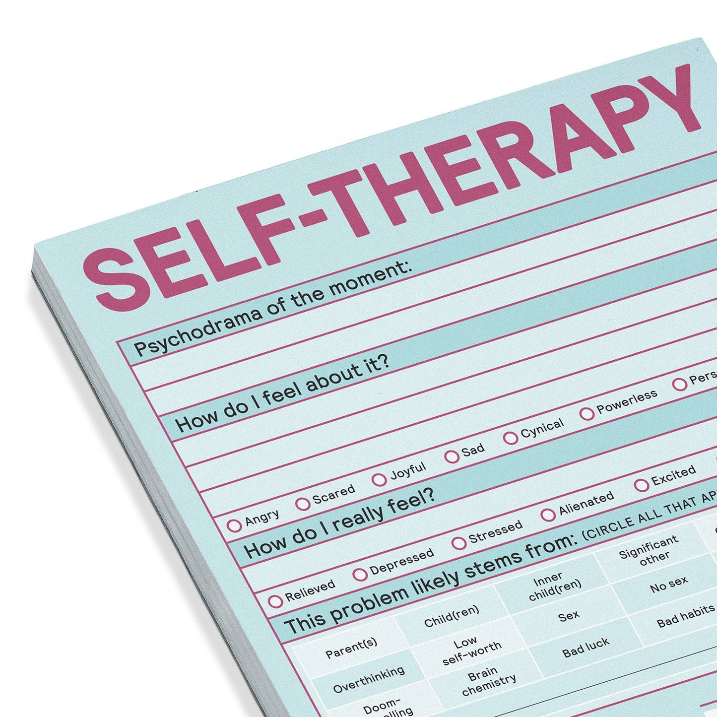 Self-Therapy Pad (Pastel Version)