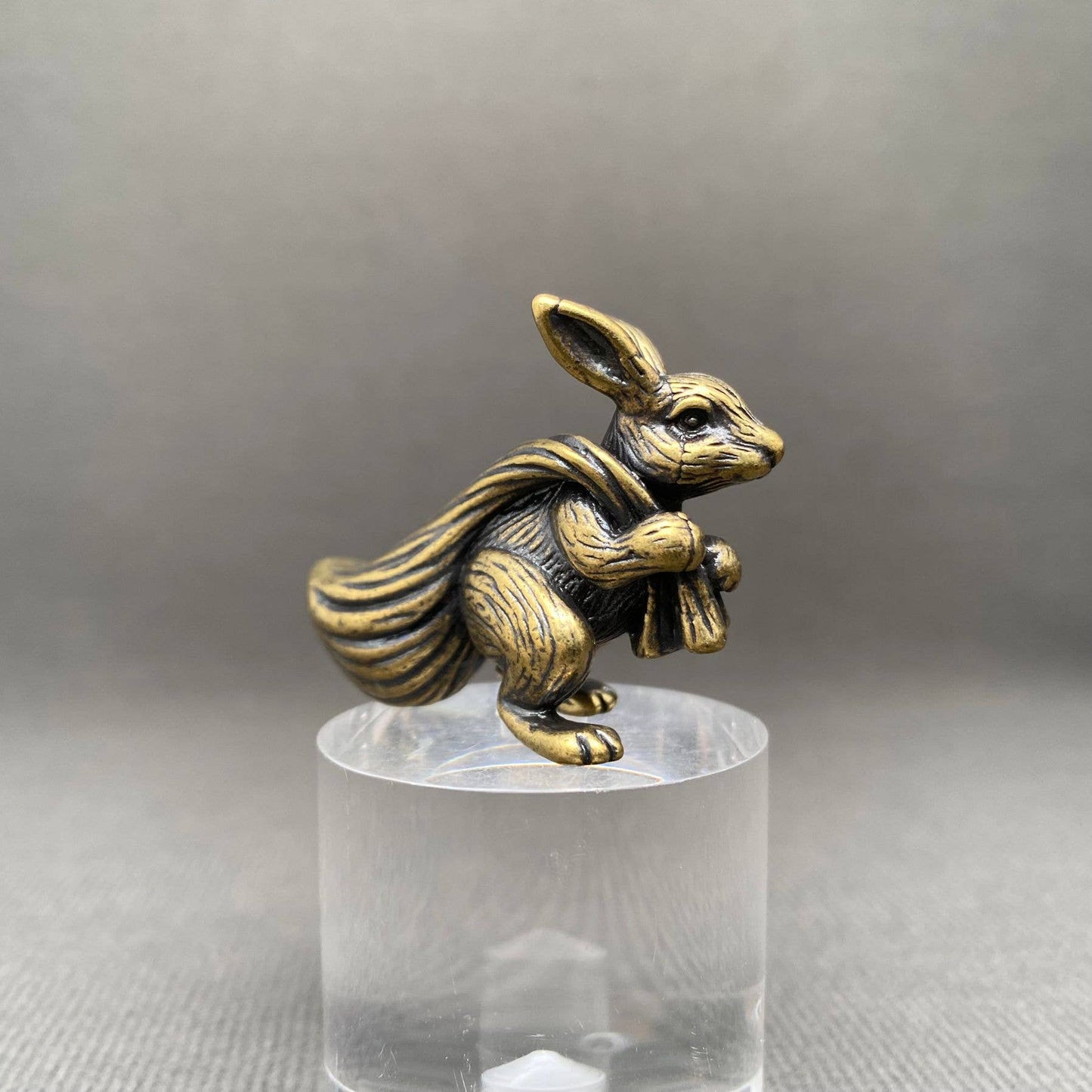 Brass Rabbit Desktop Ornament